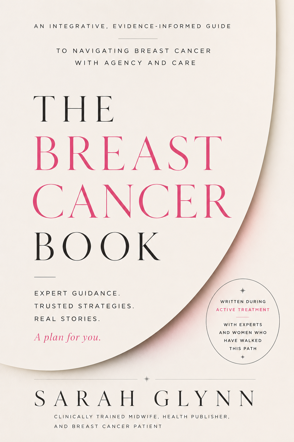 The Breast Cancer Book cover by Sarah Glynn